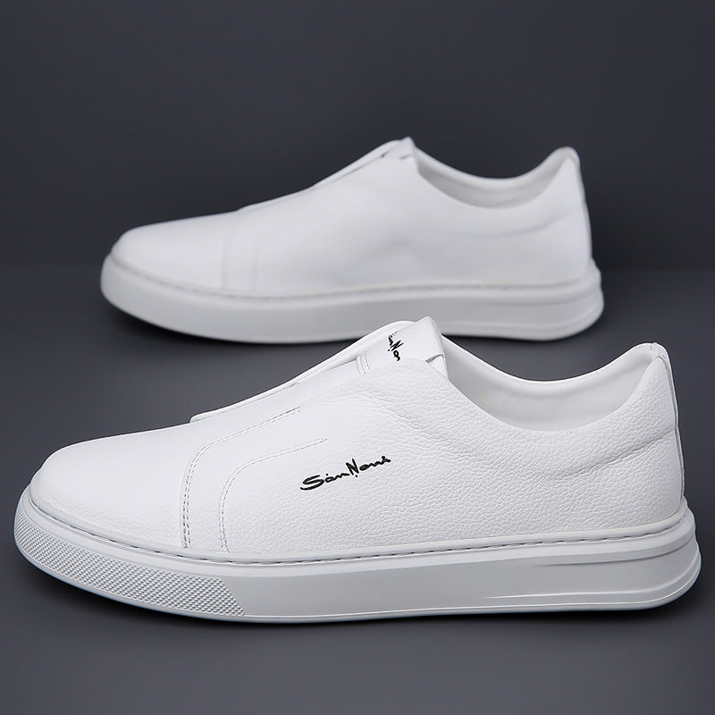 Sneakers with a casual style and anti slip lace up flat bottom with soft sole and soft surface can be easily kicked with one foot - V.I.P Digital Presence