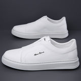 Sneakers with a casual style and anti slip lace up flat bottom with soft sole and soft surface can be easily kicked with one foot - V.I.P Digital Presence