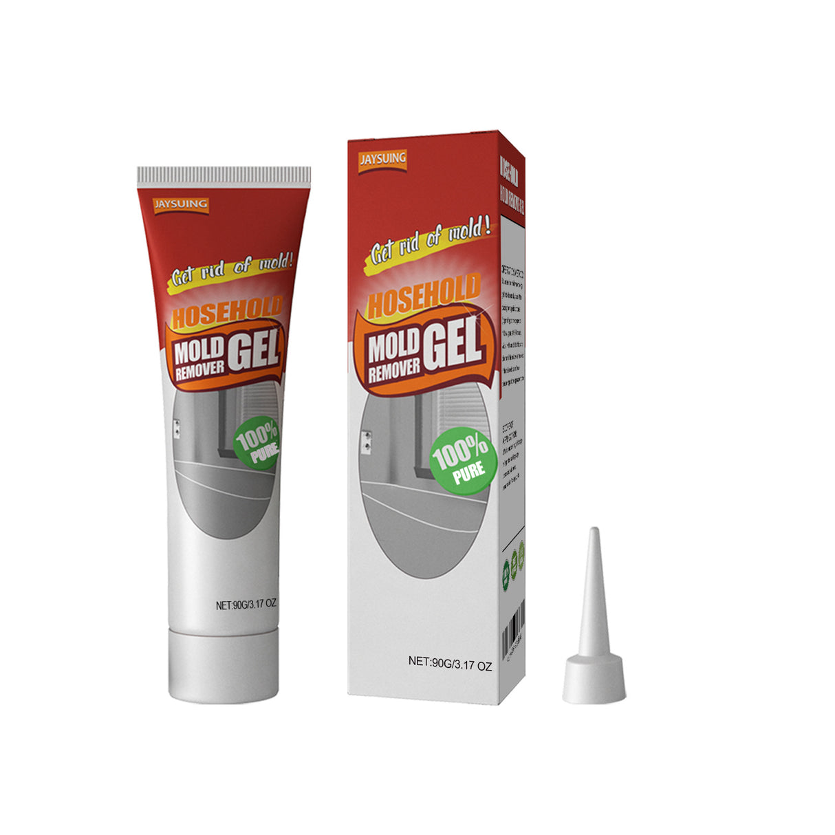 Wall Mold Removal Gel, Wall Wall Bathroom Kitchen White Mold Removal Gel - V.I.P Digital Presence