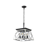 4-Light Farmhouse Chandeliers For Dining Room(No Bulbs) - V.I.P Digital Presence