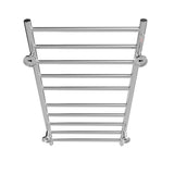 Electric Heated Towel Rack for Bathroom Wall Mounted Towel Warmer 10 Stainless Steel Bars Drying Rack - V.I.P Digital Presence