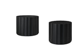 Coffee Table Set of 2, Round Coffee Table ,Nesting Coffet Table,End table,Circle Sidetable for Living room ,Bedroom - V.I.P Digital Presence