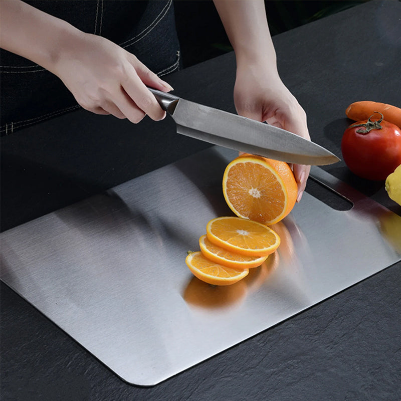 Medical - grade Pure Titanium Double - Sided Kitchen Cutting Board. Easy to clean. - V.I.P Digital Presence
