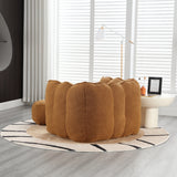 Soft Bean Bag Chair with High Resilient Foam(Chips)for living room and bedroom Comfortable Square Lazy Sofa with Footstool - V.I.P Digital Presence