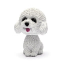 Cute doll decorations in the car, resin bobblehead dog animal bulldog, creative cute car ornaments - V.I.P Digital Presence