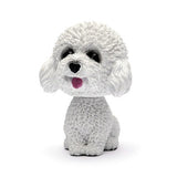 Cute doll decorations in the car, resin bobblehead dog animal bulldog, creative cute car ornaments - V.I.P Digital Presence