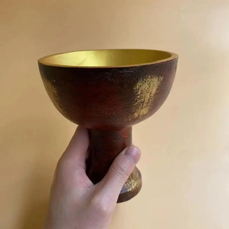 Indiana Jones Holy Grail Cup Props Vintage Trophy Resin Crafts Decorations Halloween Carnival Cosplay Costume Accessories - V.I.P Digital Presence