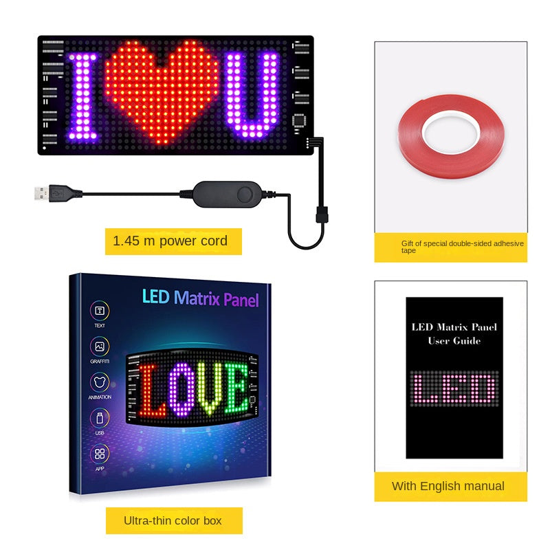 Flexible LED Advertising Screen LED Soft Panel APP Bluetooth Car Display - V.I.P Digital Presence