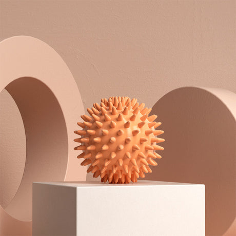 Durable sport massage ball. Spiky design for myofascial release, deep - tissue work, trigger points, muscle recovery & pain reli - V.I.P Digital Presence
