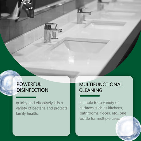 Multi-Purpose Cleaner The Bathroom Kitchen Living Room Oil Scale Luster Clean Disposable Cleaning Fluid - V.I.P Digital Presence