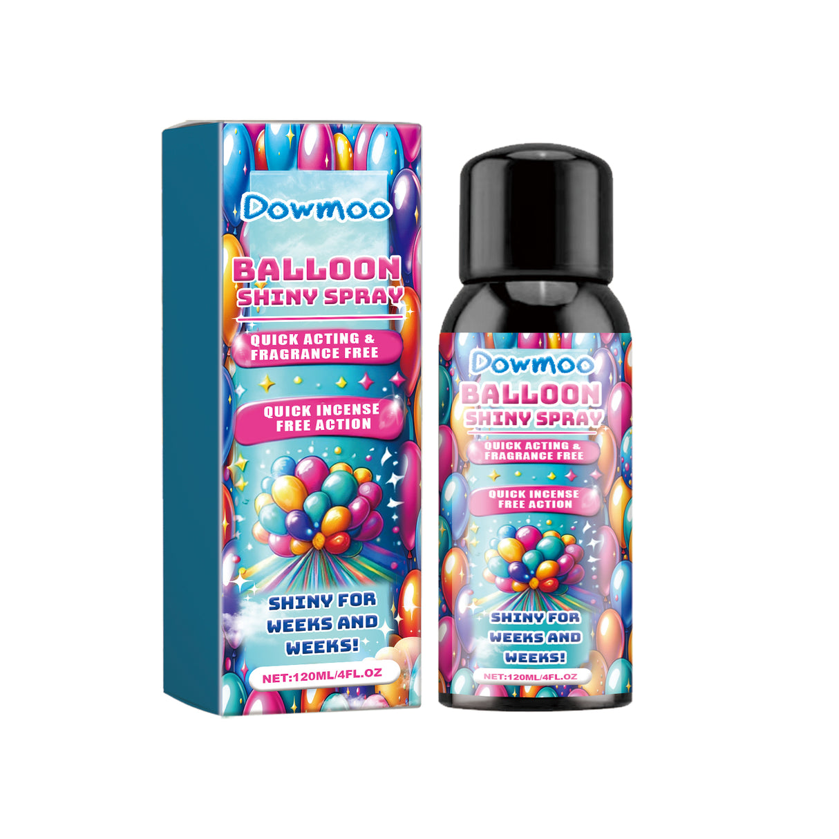 Balloon Shiny Spray, Keep The Surface Texture Of The Balloon Luster Lasting Without Oxidizing The Scene Decoration - V.I.P Digital Presence