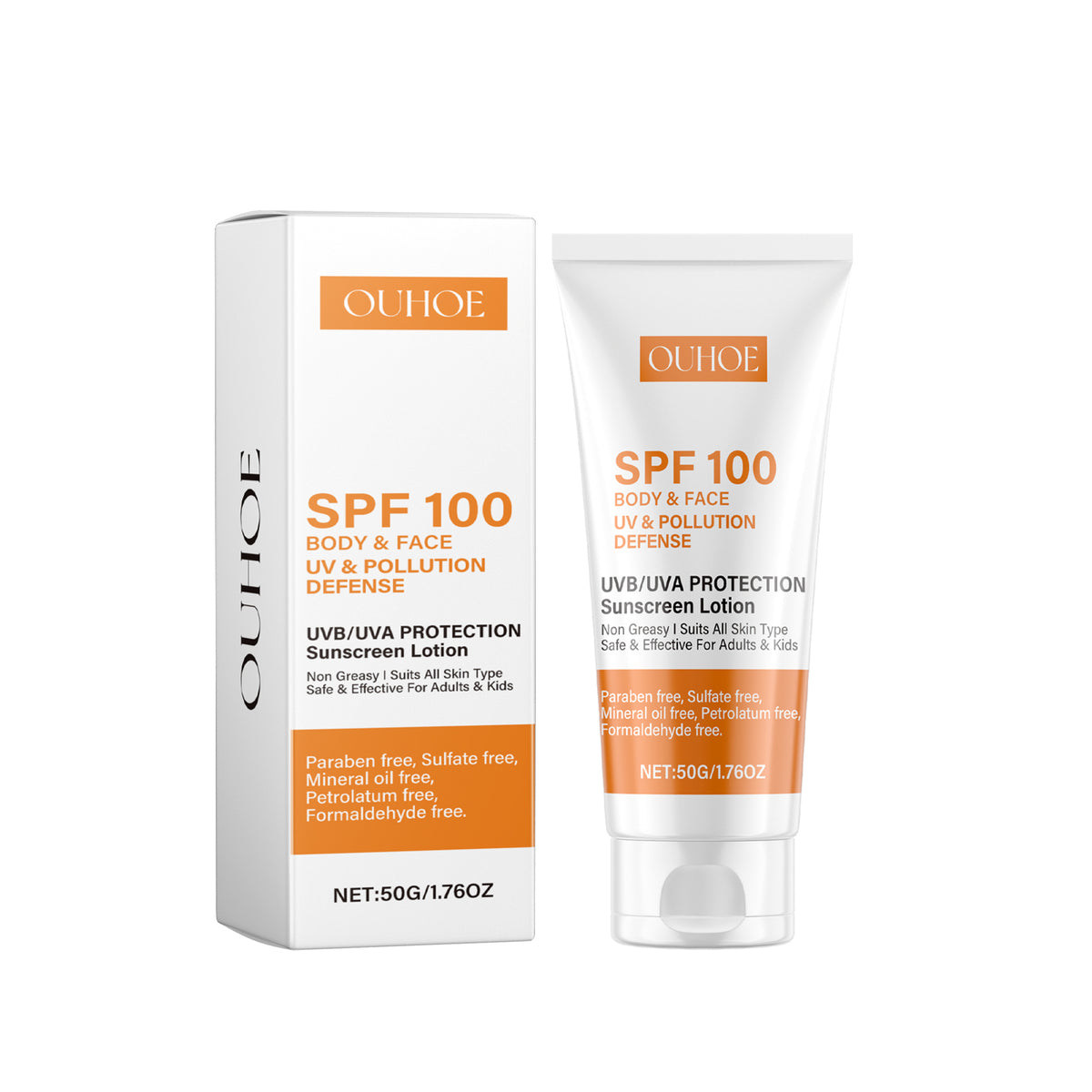 Face Protection Lotion Mild Protection UV Repair Sunburn Anti-Wrinkle Clear Protection Cream - V.I.P Digital Presence