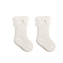 Children's Socks Combed Cotton Girl Baby Bow Princess Socks Hollow Mesh Dance Socks - V.I.P Digital Presence