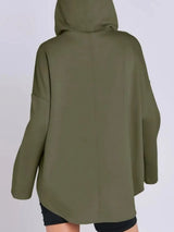 Quarter Zip Long Sleeve Hoodie - V.I.P Digital Presence