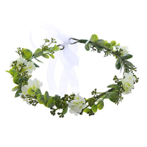 Full sky star flower wreath simulation flower bud small floral headdress sweet holiday travel photo head flower wreath - V.I.P Digital Presence