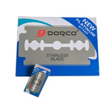 10pcs/box Double-sided Razor Blades Brand Stainless Steel Safety Razor Blades For Men Shave Blade,eyebrow shaping blade - V.I.P Digital Presence