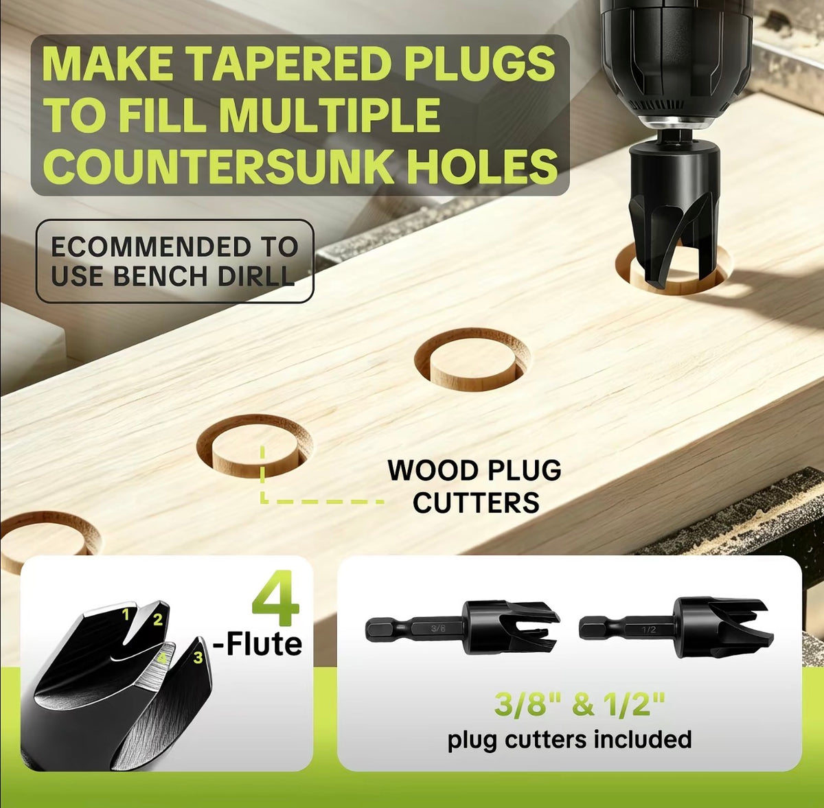 PrecisionDrill Counter Set