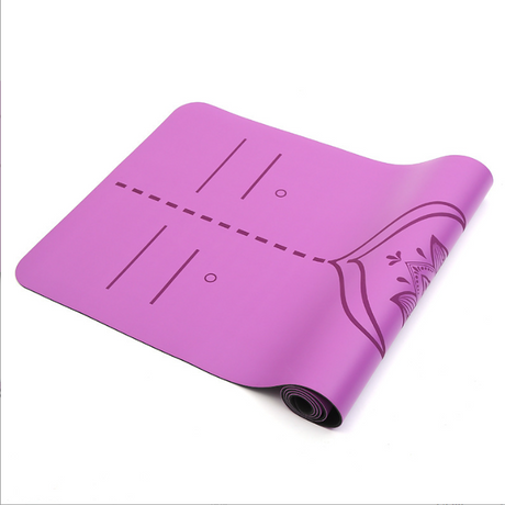 Natural rubber yoga mat PU professional non-slip yoga studio dedicated fitness mat male beginner yoga thickened - V.I.P Digital Presence