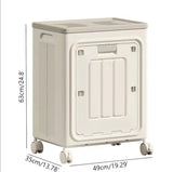 LuxeRoll Wheeled Laundry Basket