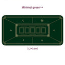 Dezhou playing card pad tablecloth table cushion square round chip rubber cushion playing card table top cushion