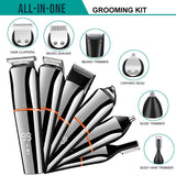 New 6 in 1 Multifunctional Hair Clippers Electric Hair Clippers Rechargeable Water Wash LCD Digital Display Haircutting Set - V.I.P Digital Presence
