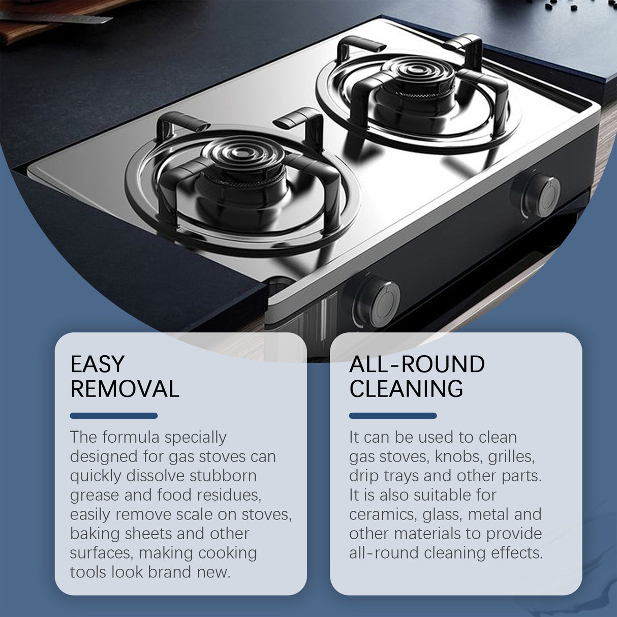 Gas Stove Cleaner Gas Stove Multi-Functional Oil Cleaning Agent Stove Bright And Clean As New - V.I.P Digital Presence
