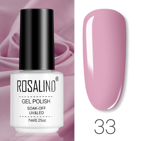 ROSALIND Gel Polish Set Manicure for Nails Semi Permanent Vernis top coat UV LED Gel Varnish Soak Off Nail Art Gel Nail Polish - V.I.P Digital Presence