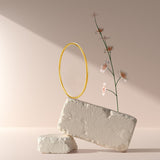 3mm smooth plain circular ring bracelet with multiple layers for wearing wristbands and accessories - V.I.P Digital Presence