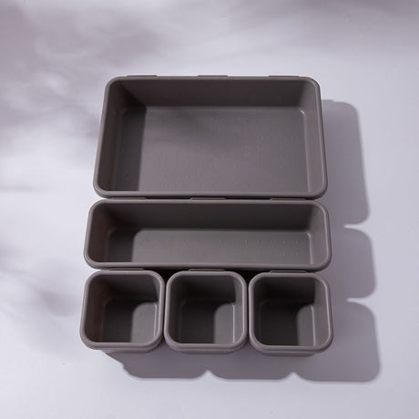 8pcs/set Adjustable Drawer Organizer Box Trays Make Up Cosmetics Sundries Divider Holder Kitchen Bathroom Closet Jewellery Box - V.I.P Digital Presence