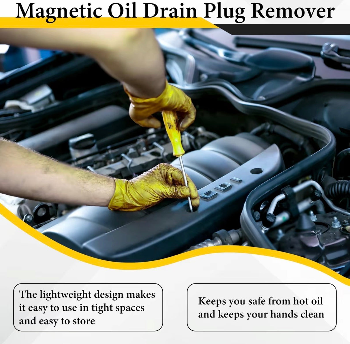 MagDrain Oil Bolt Removal Tool