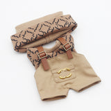 17cm Labubu First and Second Generation Blind Box 10cm Cotton Crying Doll Clothes Knitted Printed Hat