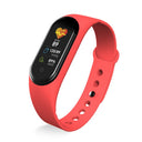 Pulsera inteligente M5 con monitor de actividad física, reloj inteligente deportivo, pulsera inteligente con control del ritmo cardíaco y de la presión arterial.