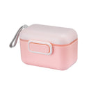 Leche en polvo para bebé, caja portátil para almacenar alimentos, cereales esenciales, leche en polvo para bebés, contenedor para refrigerios para niños pequeños