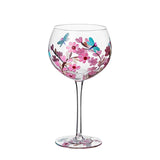 Nordic Colored Glass Wine Glasses Creative Hand-Painted Flowers Wine Glass Household Painted Goblet Crystal Champagne Drinkware - V.I.P Digital Presence