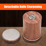 Rolling Knife Sharpener Magnetic Knife Holder Diamond Sharpening Stone Kit with 15 and 20 Degrees Angle Roller Kitchen Accessory - V.I.P Digital Presence