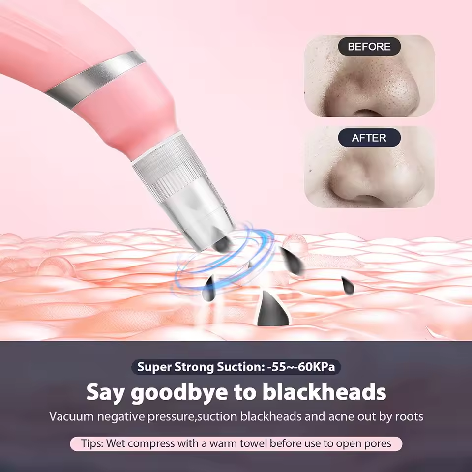 Diamond micro carving pore cleaner removes dead skin with high suction microcrystalline skin rejuvenation beauty device - V.I.P Digital Presence