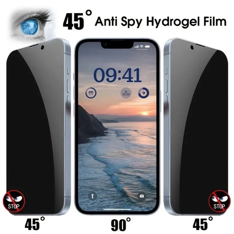 1-4Pcs Anti-spy Tempered Glass for IPhone 15 14 13 12 11Pro Max Full Cover Privacy Screen Protector For iPhone X XS Max XR Glass - V.I.P Digital Presence