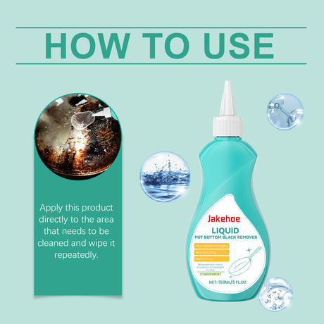 Pan Bottom Cleaner Clean Kitchen Utensils Pan Bottom Grease And Dirt Clean Polishing Anti-Rust Multi-Effect Cleaning Liquid - V.I.P Digital Presence