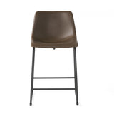 Vintage Style Brown 24-Inch Counter Stool (Set of 2) - V.I.P Digital Presence