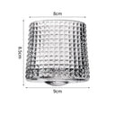 Hand drawn rotating glass cups multiple multi-purpose whiskey glasses rotating glass cups - V.I.P Digital Presence