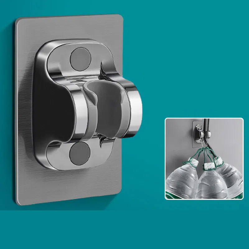 Shower base bracket bathroom no drilling adjustable suction cup mobile hook shower head rotating suction cup - V.I.P Digital Presence