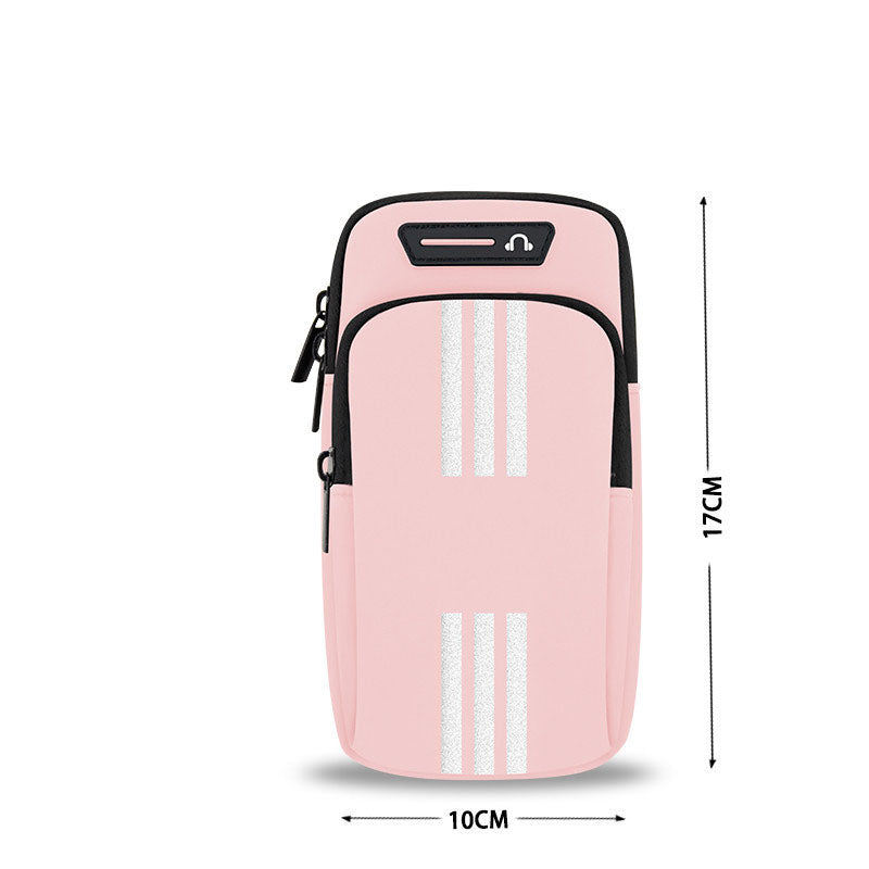 Sports Running Mobile Arm Bag Women's Fitness Wrist Bag Breathable Arm Strap Outdoor Cycling Fitness Arm Cover Men's Handbag - V.I.P Digital Presence