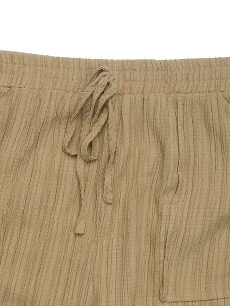 Perfee Textured High Waist Joggers - V.I.P Digital Presence