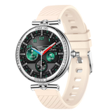 NX17 Pro Smart Watch Fashion Dimanond Ladies Wristwatch Amoled Bluetooth Calling Health Monitoring Women Fitness Smartwatch - V.I.P Digital Presence