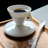 hand brewed coffee cups and saucers set with spoon espresso share ins style personality small cup exquisite highValue - V.I.P Digital Presence
