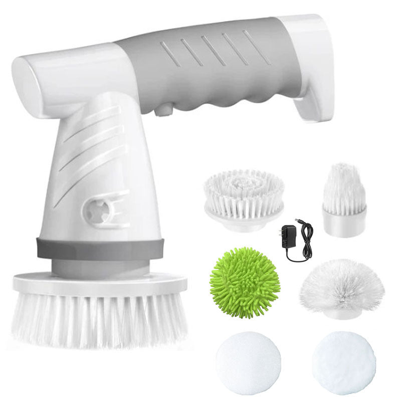 Household Kitchen Hand-Held Electric Dishwashing Brush Creative Bathtub Cleaning Brush Charging Rotary Mop - V.I.P Digital Presence