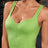 Sweetheart Neck Cropped Active Tank - V.I.P Digital Presence