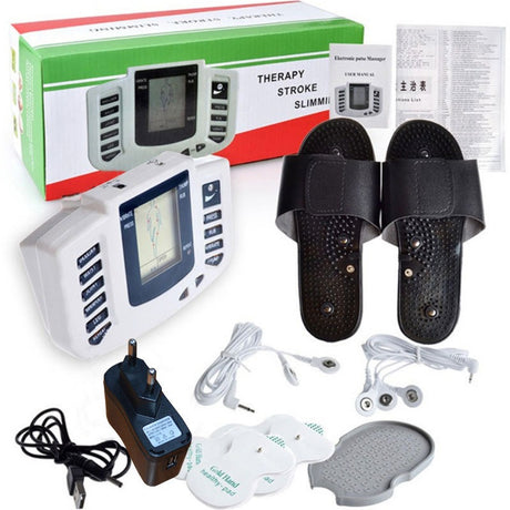 Digital meridian massager with foot therapy shoes Electronic acupuncture massager electrotherapy instrument - V.I.P Digital Presence
