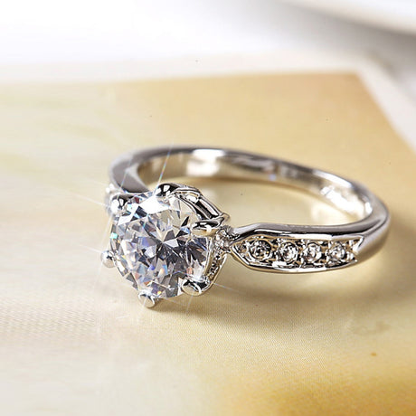 Elegant and luxurious wedding ring, women's Korean version of the living mouth ring - V.I.P Digital Presence