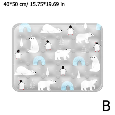 Summer Pet Cooling Pad Ice Crystal Gel Cool Down Cat To Dog Pet Grasp Bed Resistance Collapsible Rectangle Pad Accessories - V.I.P Digital Presence